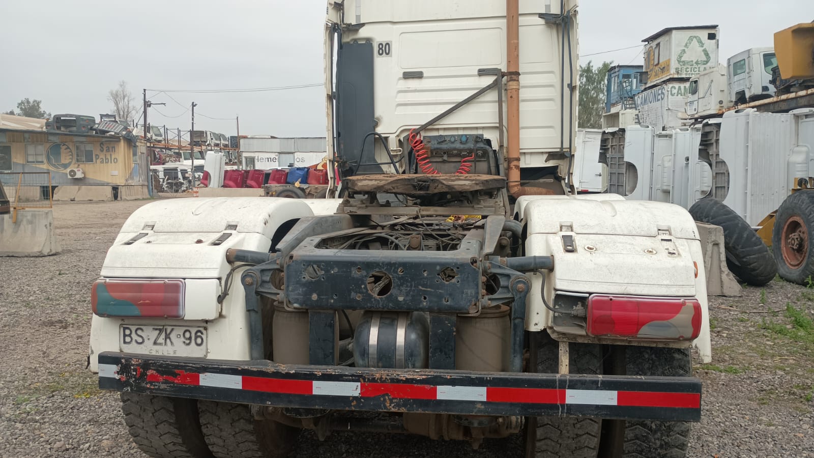 ESTANQUE DE PETROLEO MAN 26.430 BLS 2007  USADO  EN DESARME